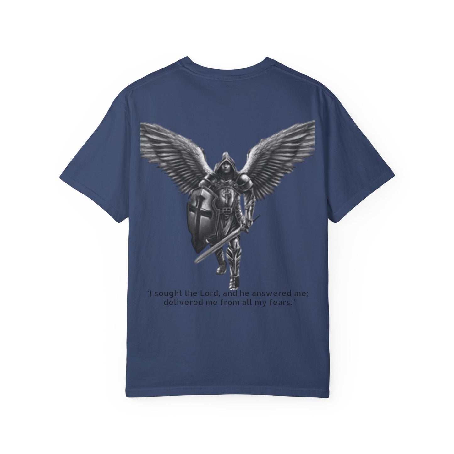 Psalm 34:4 Unisex T-Shirt - I sought the Lord