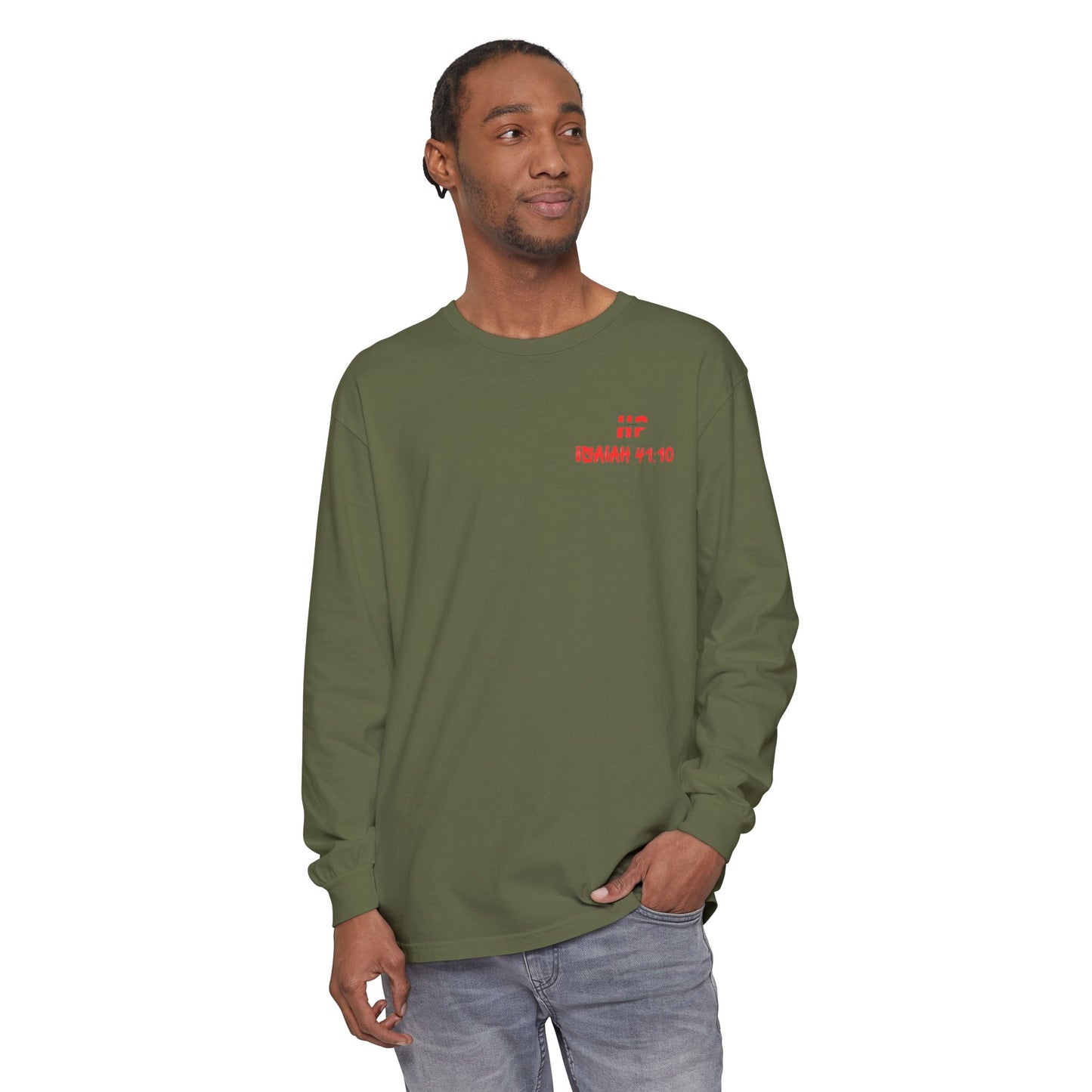 Long Sleeve T-Shirt - Do not Fear Isaiah 41:10