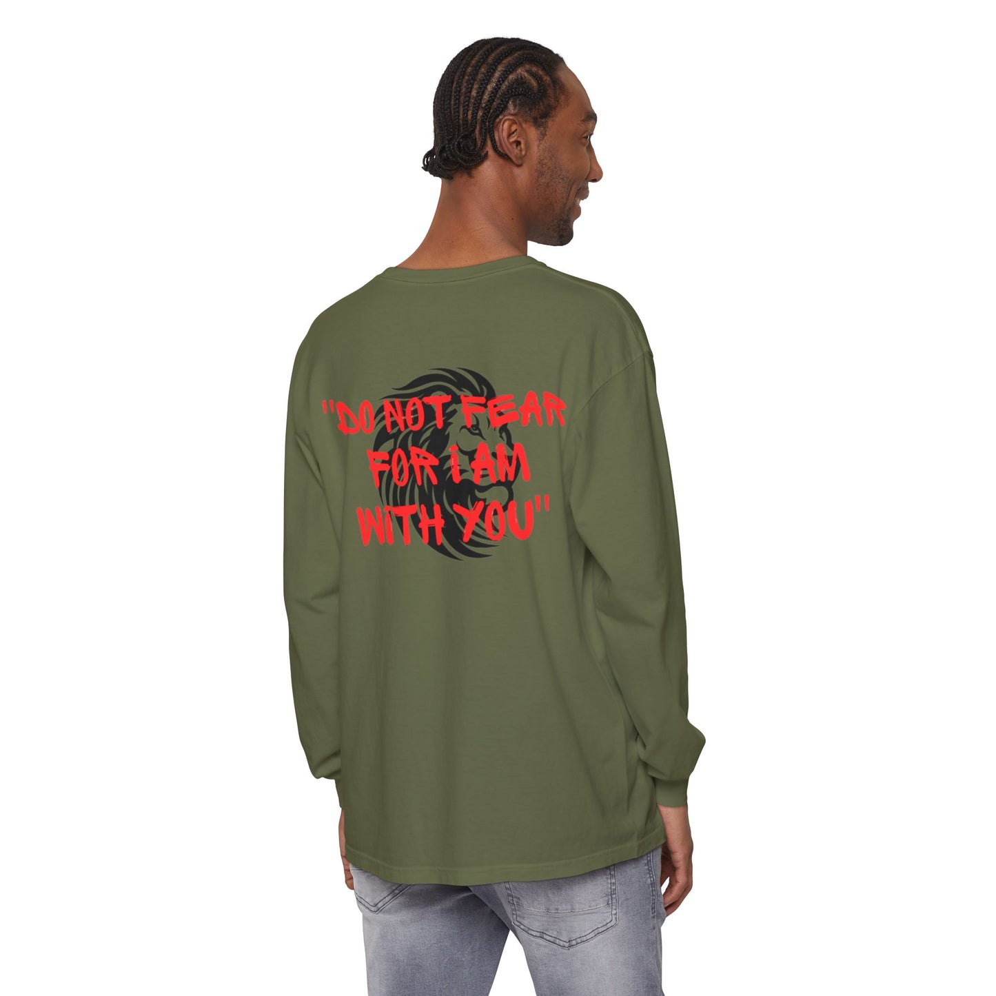 Long Sleeve T-Shirt - Do not Fear Isaiah 41:10