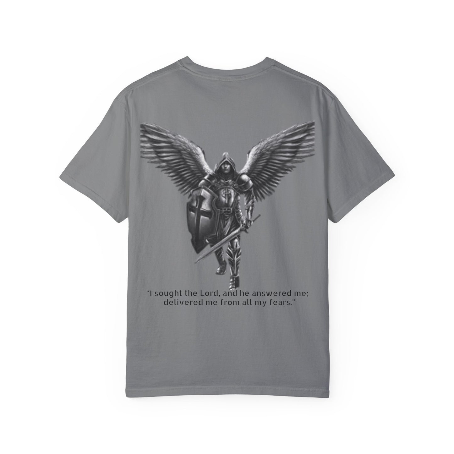 Psalm 34:4 Unisex T-Shirt - I sought the Lord
