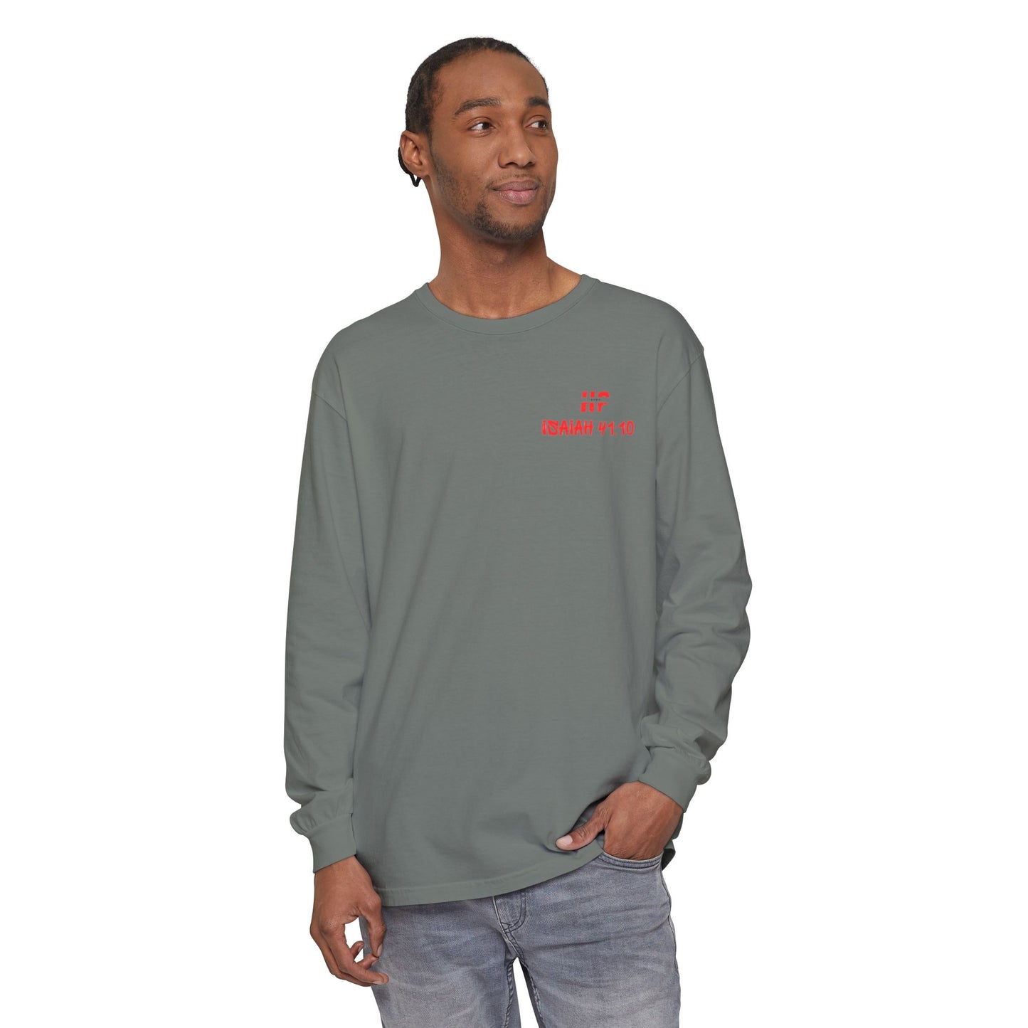 Long Sleeve T-Shirt - Do not Fear Isaiah 41:10