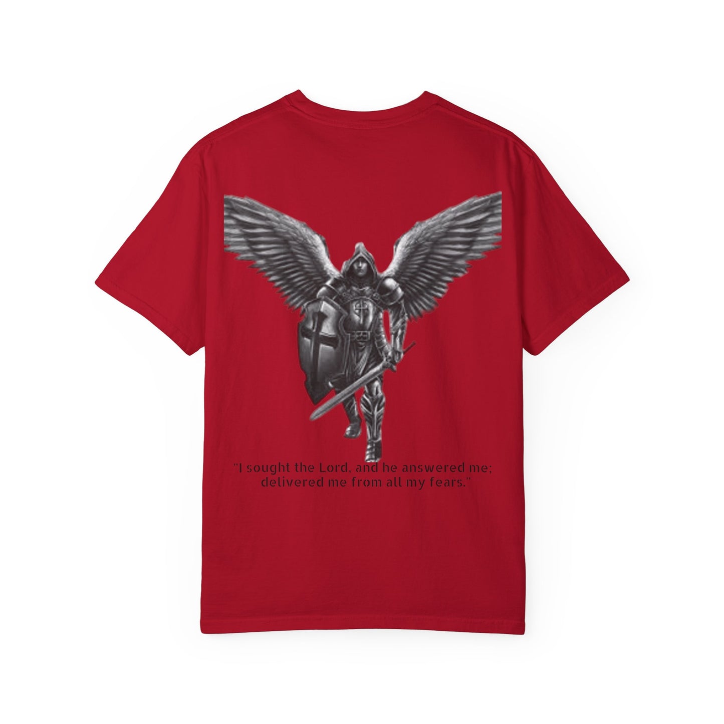 Psalm 34:4 Unisex T-Shirt - I sought the Lord