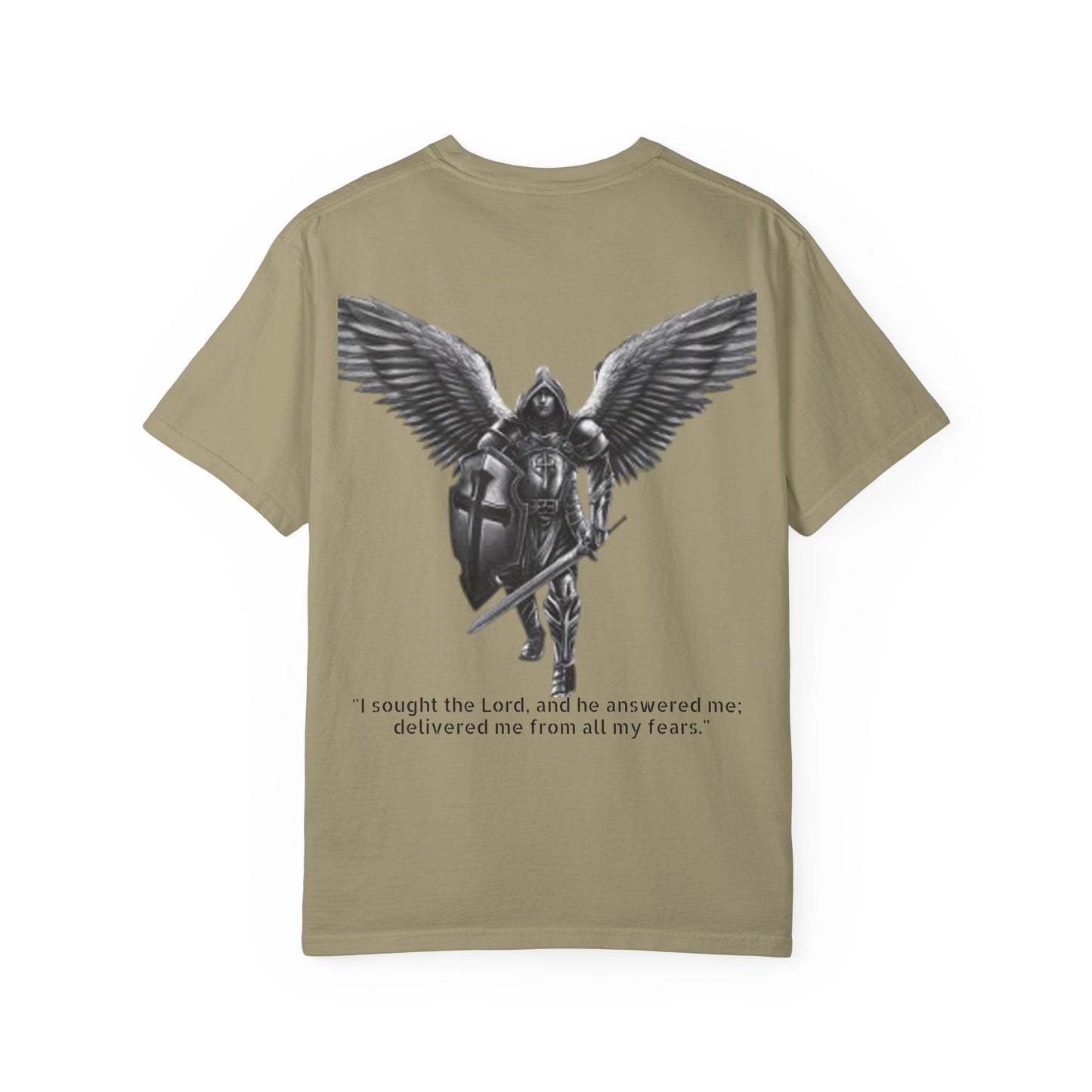 Psalm 34:4 Unisex T-Shirt - I sought the Lord