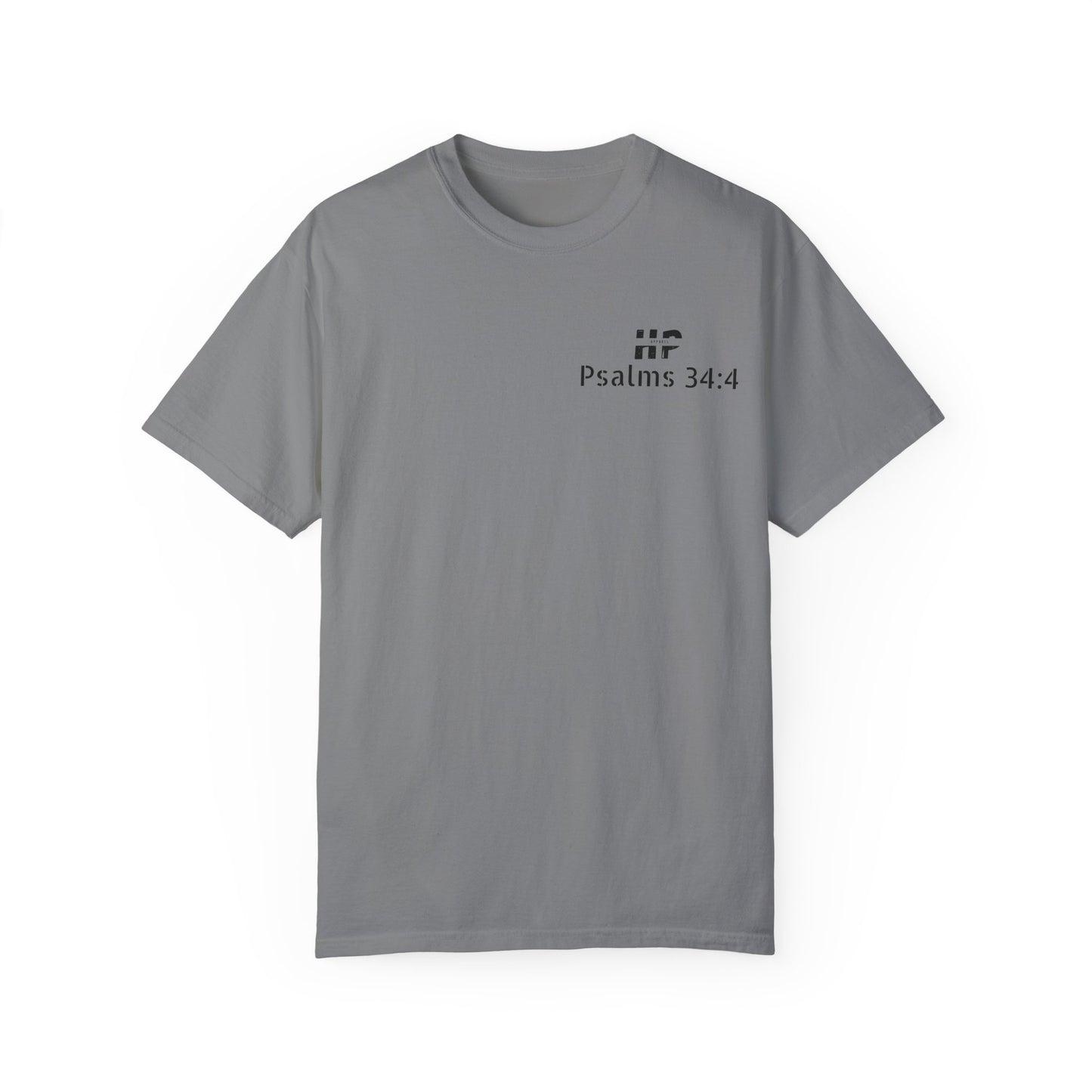 Psalm 34:4 Unisex T-Shirt - I sought the Lord
